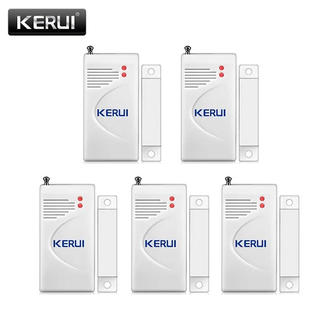 KERUI 433mhz Wireless Door Sensor Home Alarm Security Window/ Door Sensor Detector For W18 W20 K52 WIFI GSM Alarm Systems. 
