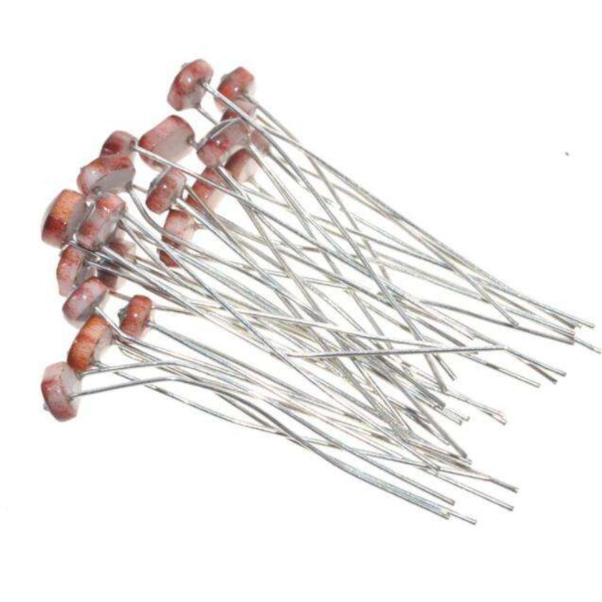 LDR 3mm Light Dependent Resistor Photoresistor -10Pcs.