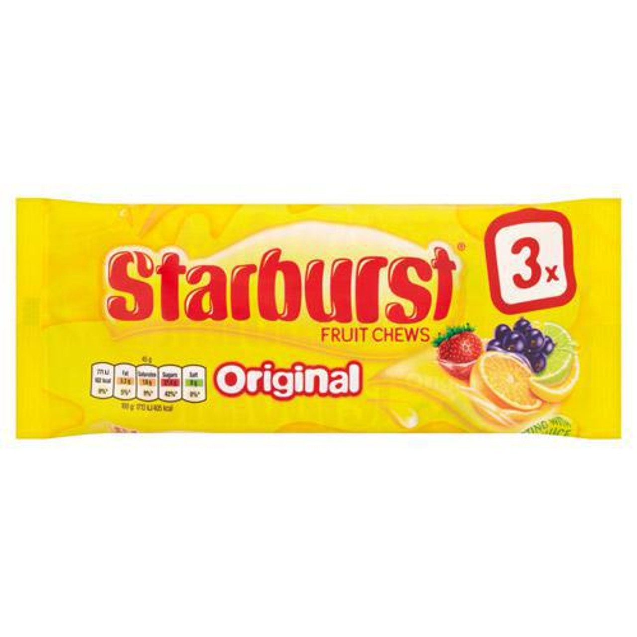 Starburst Fruit Chews,45g
