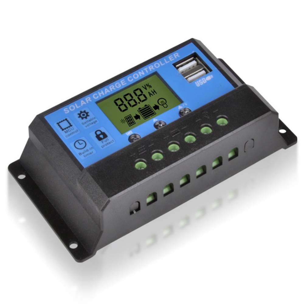 Solar Charge Controller 10A Usb - Solar Panel. 