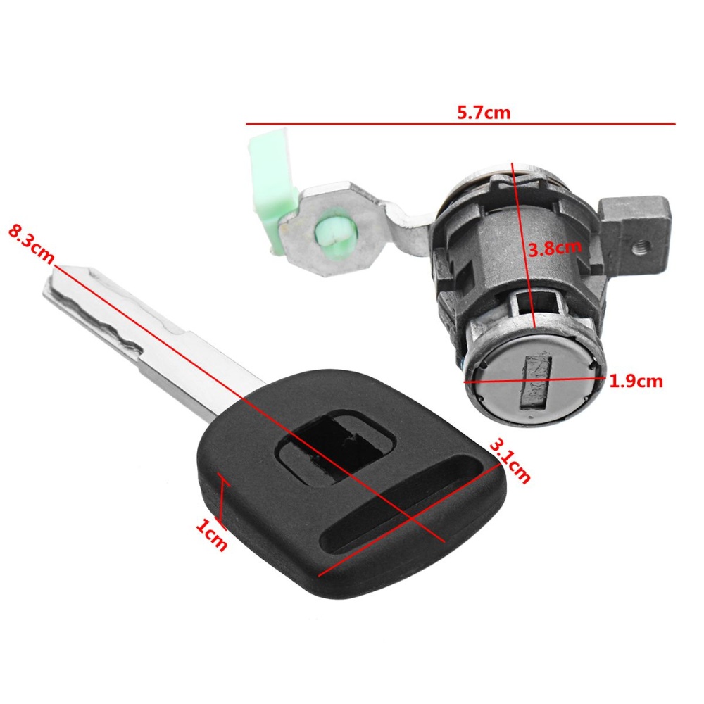【Alizeker Mall】#72185S9A013 Car Left Driver Lock Cylinder Key Aftermarket For Honda/CR-V Element 2002 2004 2005 2006 2007 2008. 