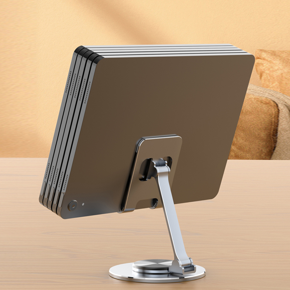 360 Degree Rotating Phone Stand Holder Multi-functional Folding Tablet Bracket For Office Desktop Bedside. 
