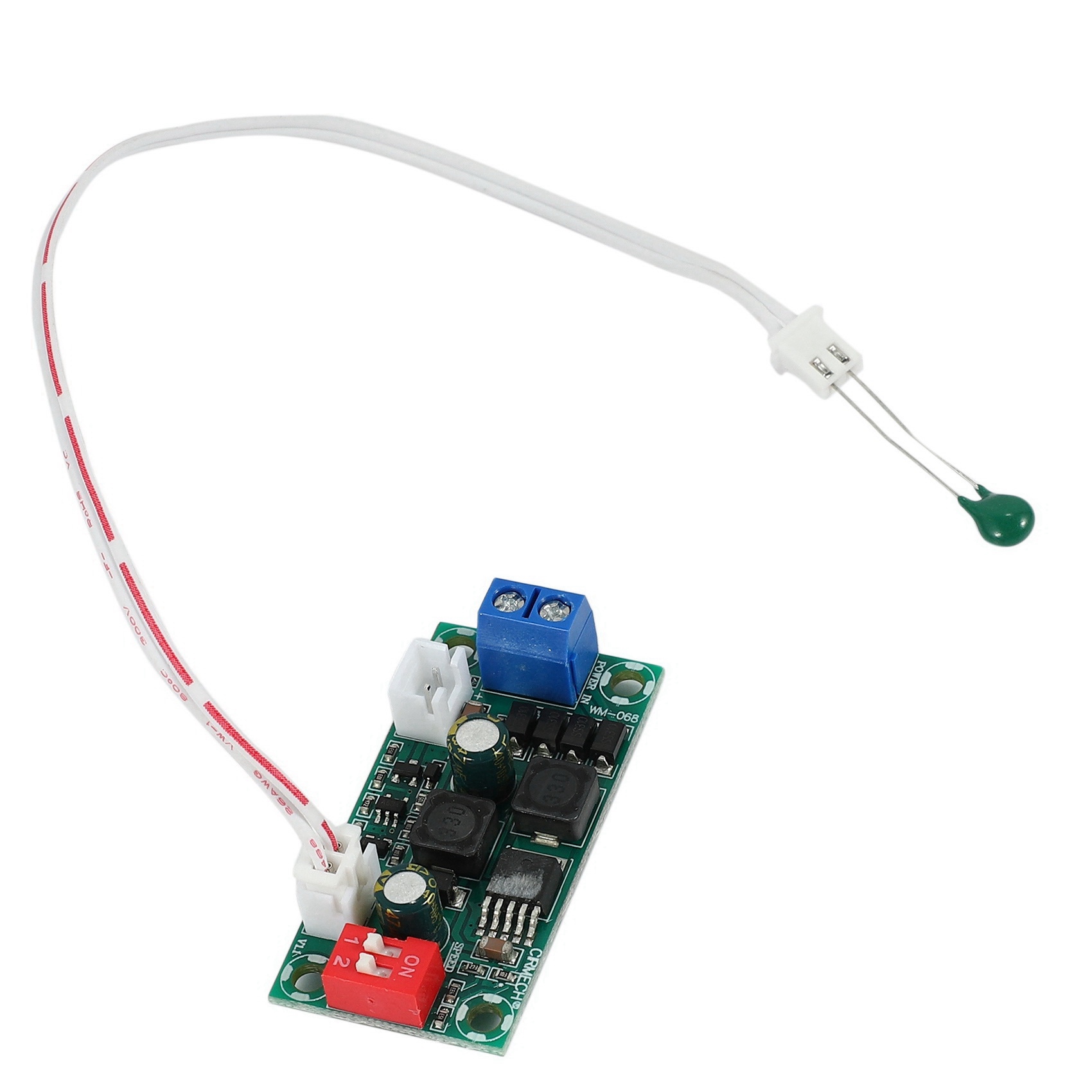 Electronic Thermostat Temperature Control Fan Module Speed DC 12V. 