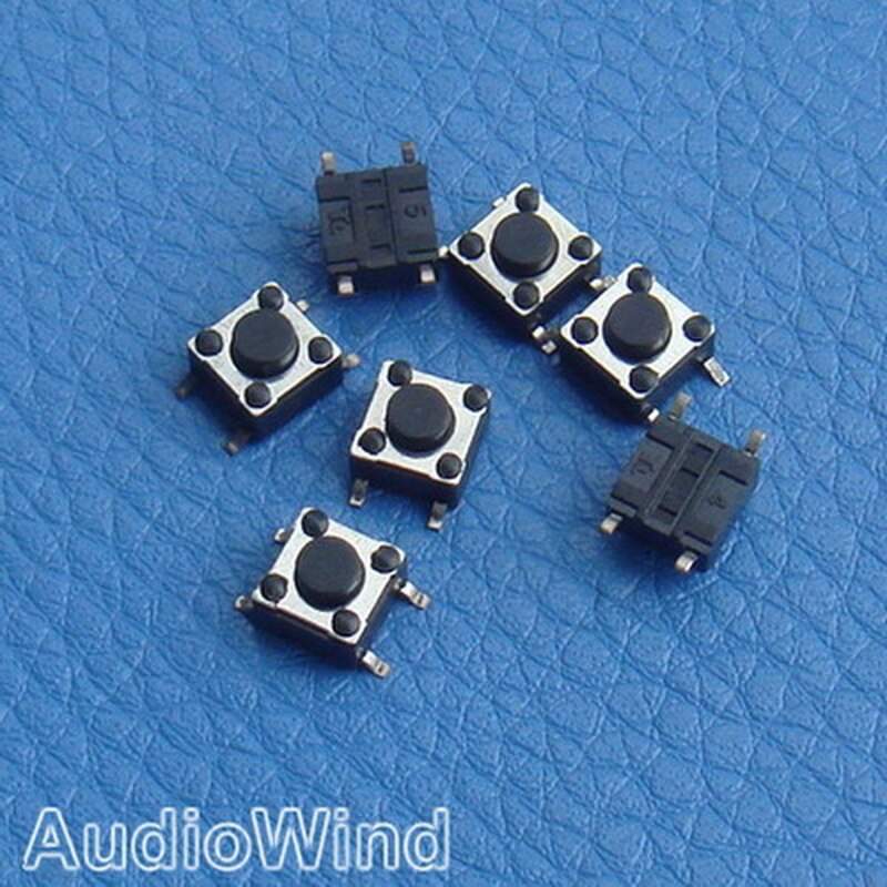 10Pcs- SMD 4Pin TACTILE Switch Push Button Switch 4 Pin 6x6x5mm On Off PCB SMD Touch Switch Momentary Push Button Reset Switch Push Switch Tactile Push Button. 
