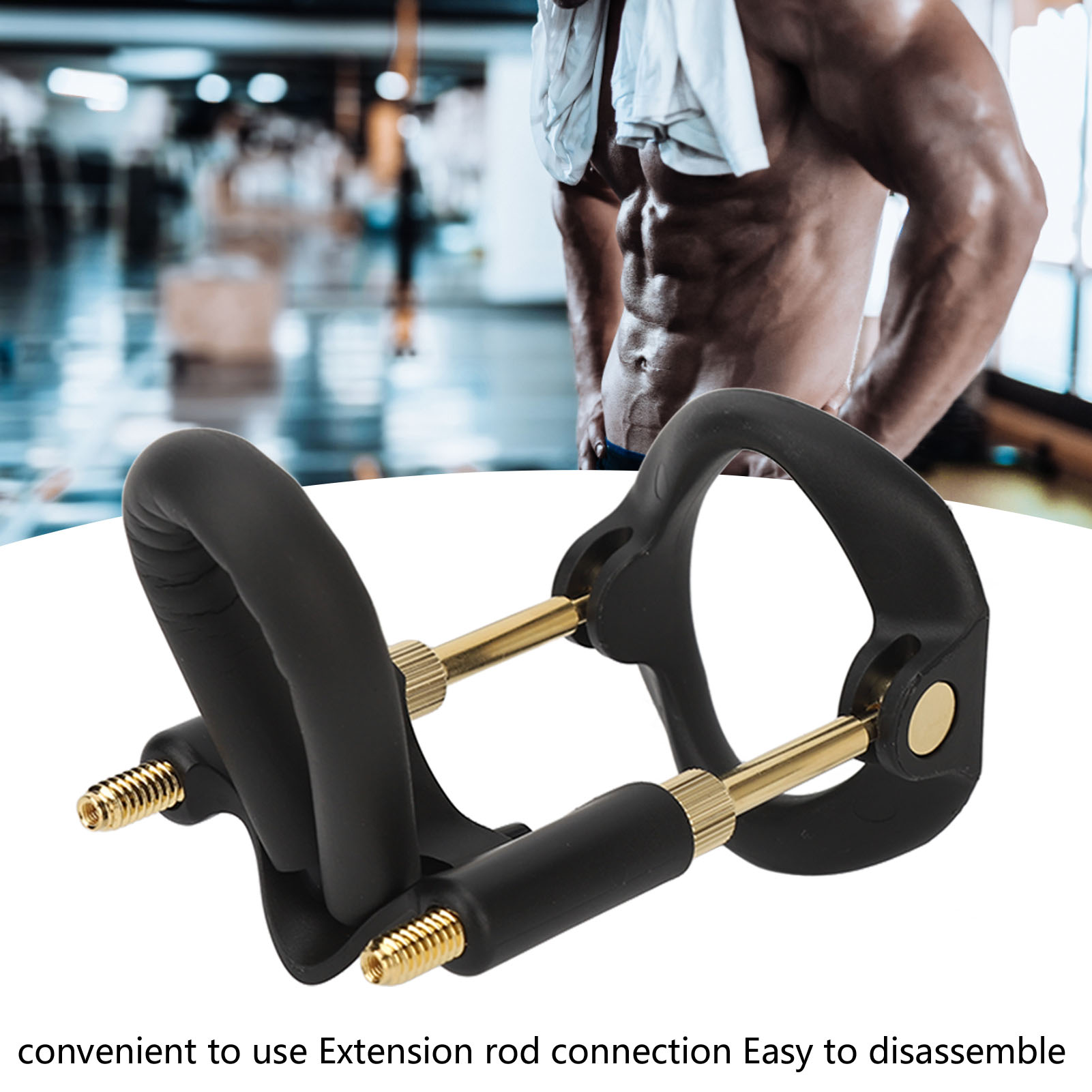 Massage Male Bracket Kit Stretching Effective Adjustable Men Support Stretcher Black Gold Male Support Stretcher. 