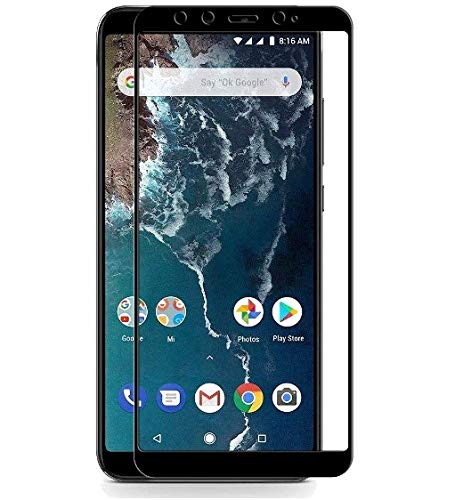 For Xiaomi Mi A2 Tempered Glass Screen Protector 6D/9D/11D - Black. 