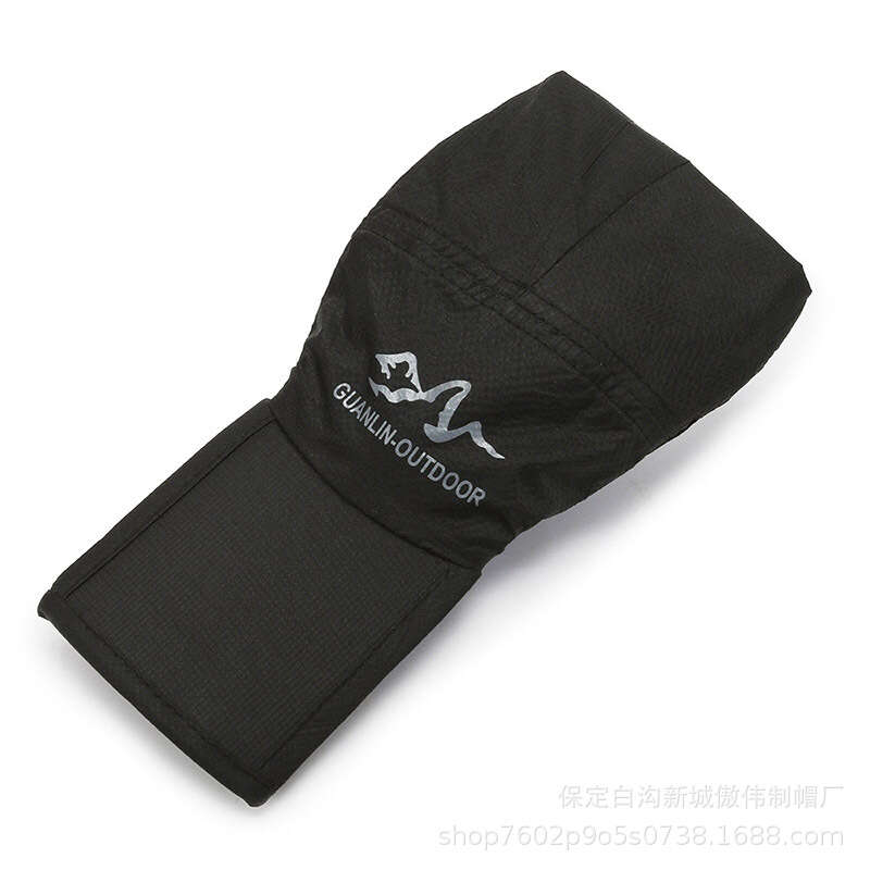 Ultra thin outdoor running men's and women's quick drying, breathable, protection, cycling, sun shading, duck tongue hat, folding sports cap, baseball cap. 