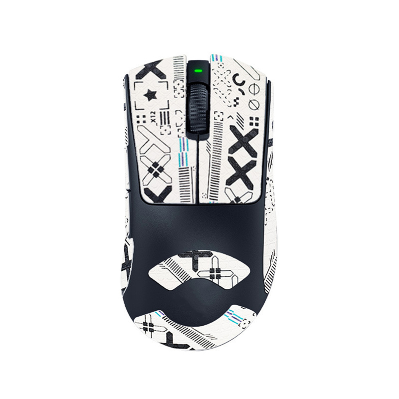 Mouse Grip Tape Skate Handmade Sticker Non Slip Lizard Skin Suck Sweat For Razer DeathAdder V3 Pro Wireless Mouse. 