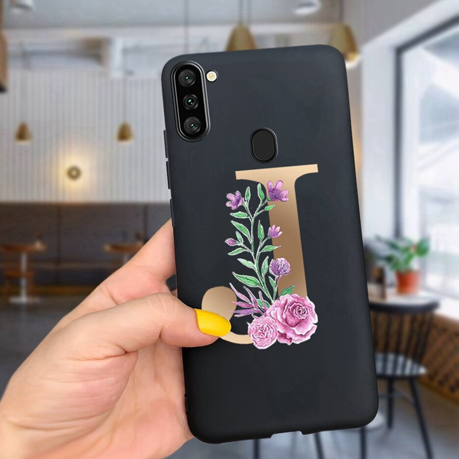 For Samsung A11 Case GalaxyA11 Soft Letters Back Cover For Samsung Galaxy A11 SM-A115F Casing. 