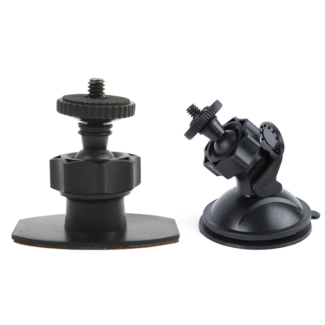 Delicate product 1Pcs Car Windshield Suction Cup Mount Holder & 1Pcs Car Windshield Suction Cup Mount Holder for Mobius Action Cam Car Key Camera Black