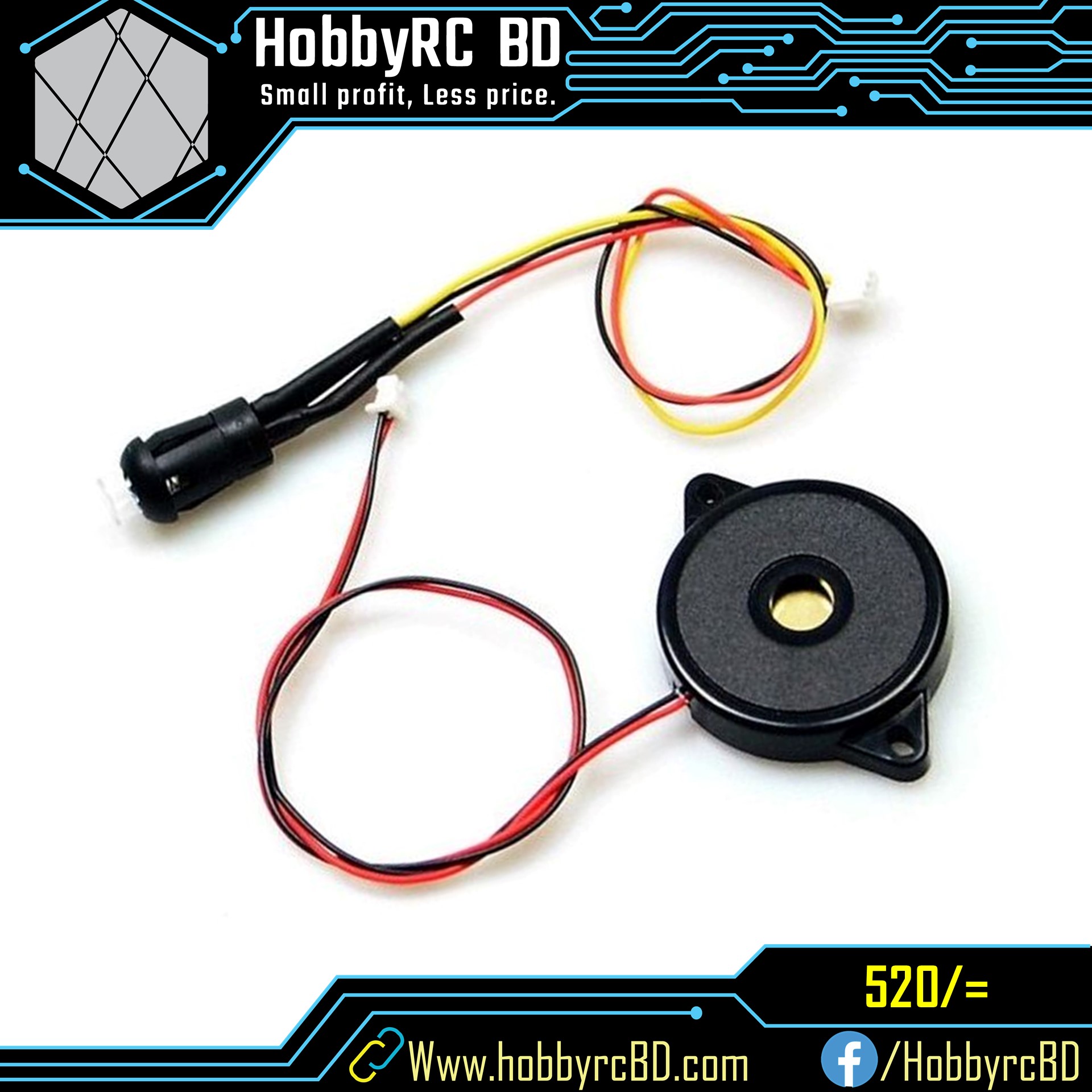Pixhawk Safety Switch/Buzzer for Pixhawk 2.4.6/2.4.8 Controller