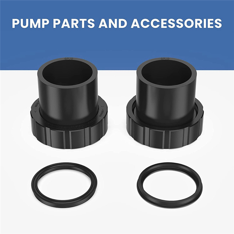 SPX3200 Union Connector Black Union Connector for Hayward Tristar,Northstar,EcoStar Pumps,SwimClear Cartridge Filter for Pool Heater Parts. 