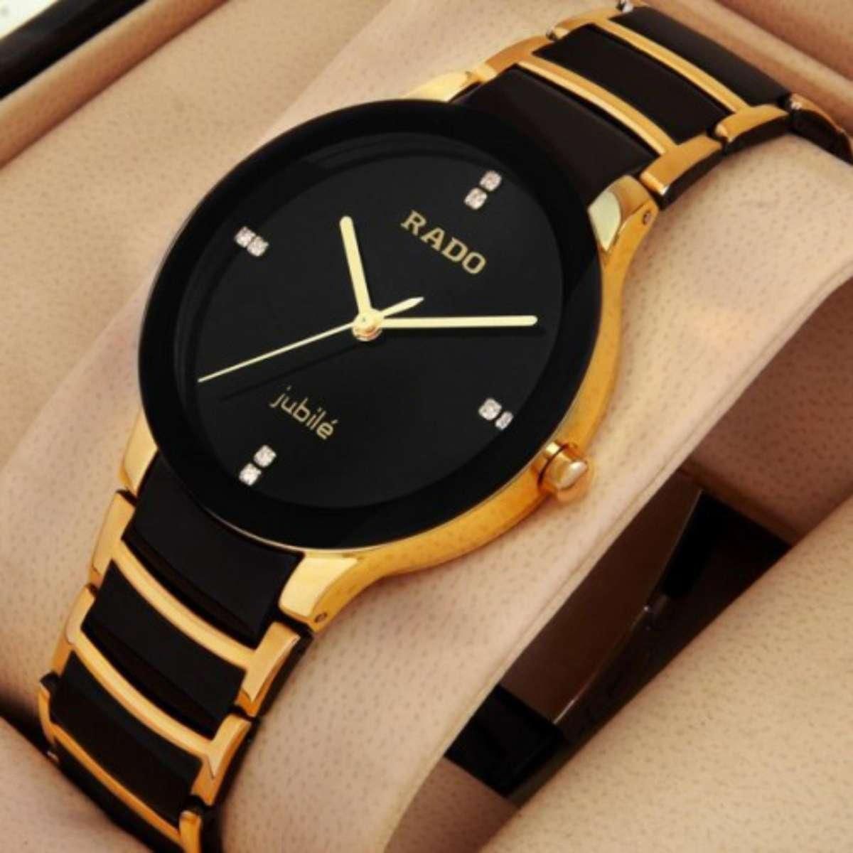 RD-Multicolor Color Stainless Steel New Collection , New Stock Anlog Exelent Quartz Wrist Watch For Men