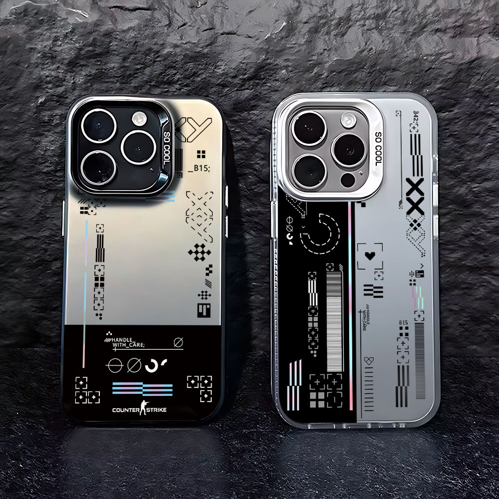 Hot Fashion Game CS Clear GO Phone Case For iPhone 16 15 14 13 12 11 Pro Max X XR XAX 8 7 Plus Matte Shockproof Back Cover. 
