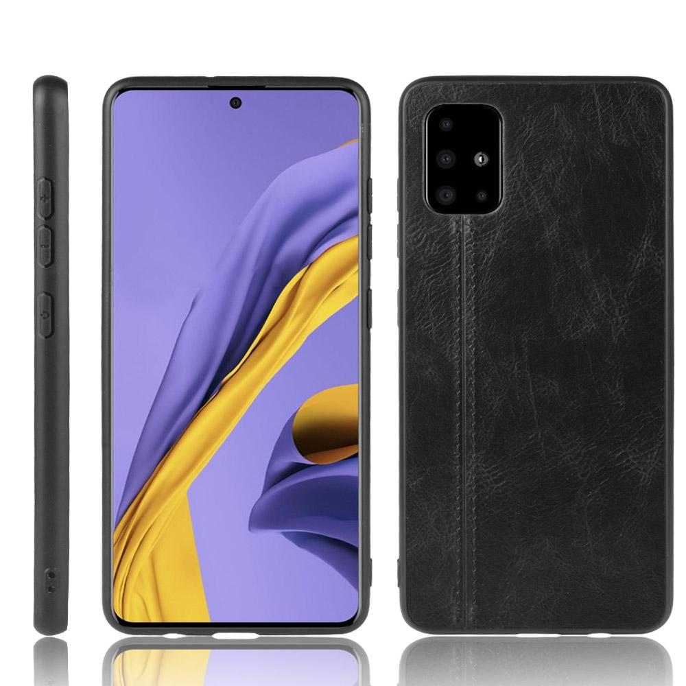 xprmy for Samsung Galaxy A51 PU Leather Durable Hard Rubber Case Cover