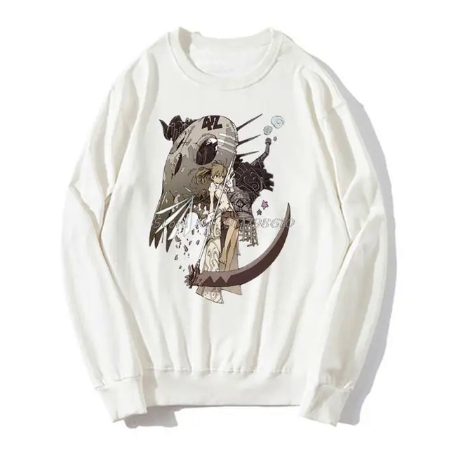 Enviroment casual soul eater Maka Albarn Black Star hoodie anime men hoodie unisex oversize sweater streetwear Harajuku. 
