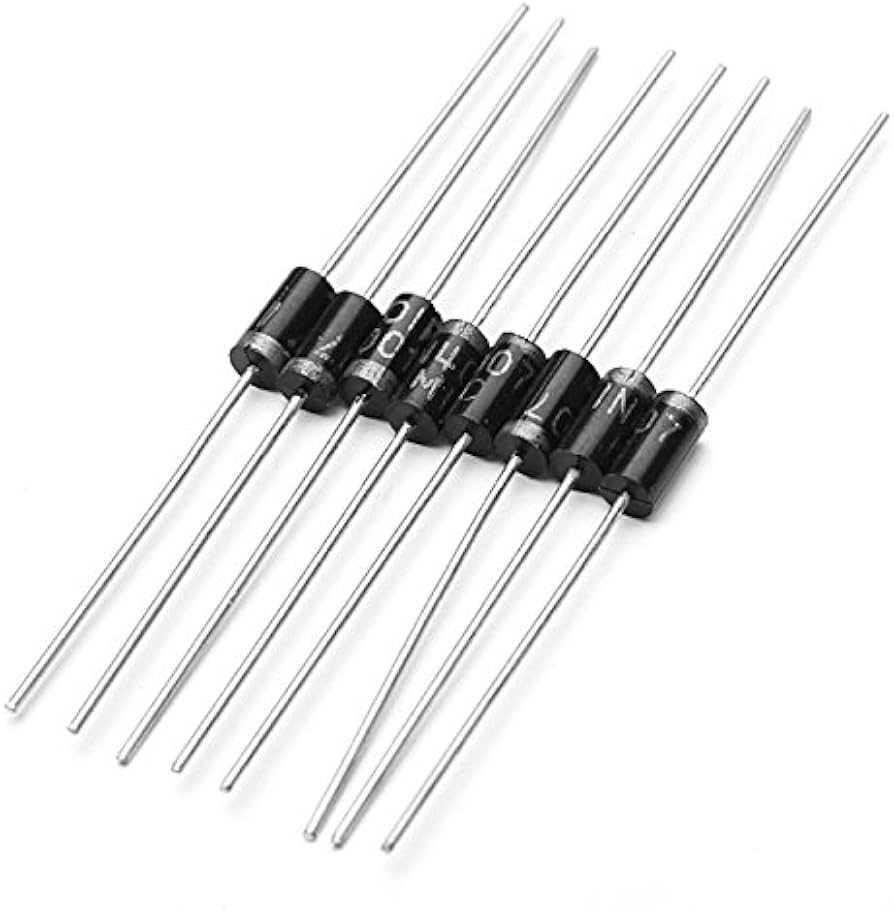 Generic 100Pcs 1N4007 In4007 4007 Mic 1A 1000V Do-41 Rectifier Diode. 