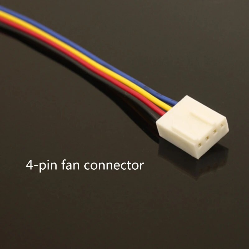 PWM GPU Fan Adapter, Mini 4 Pin to Strandard 4 pin Extension Converter Cable, Graphics Card Fan Cable. 