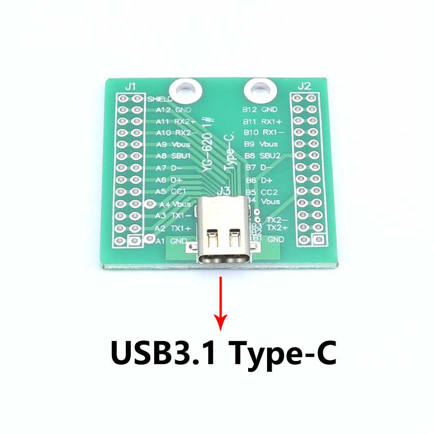 1PCS For iPhone 5 5S 6 Type-C HDMI USB 2.0 3.0 Micro Mini USB Female Connector to DIP Converter Adapter Breakout Board. 