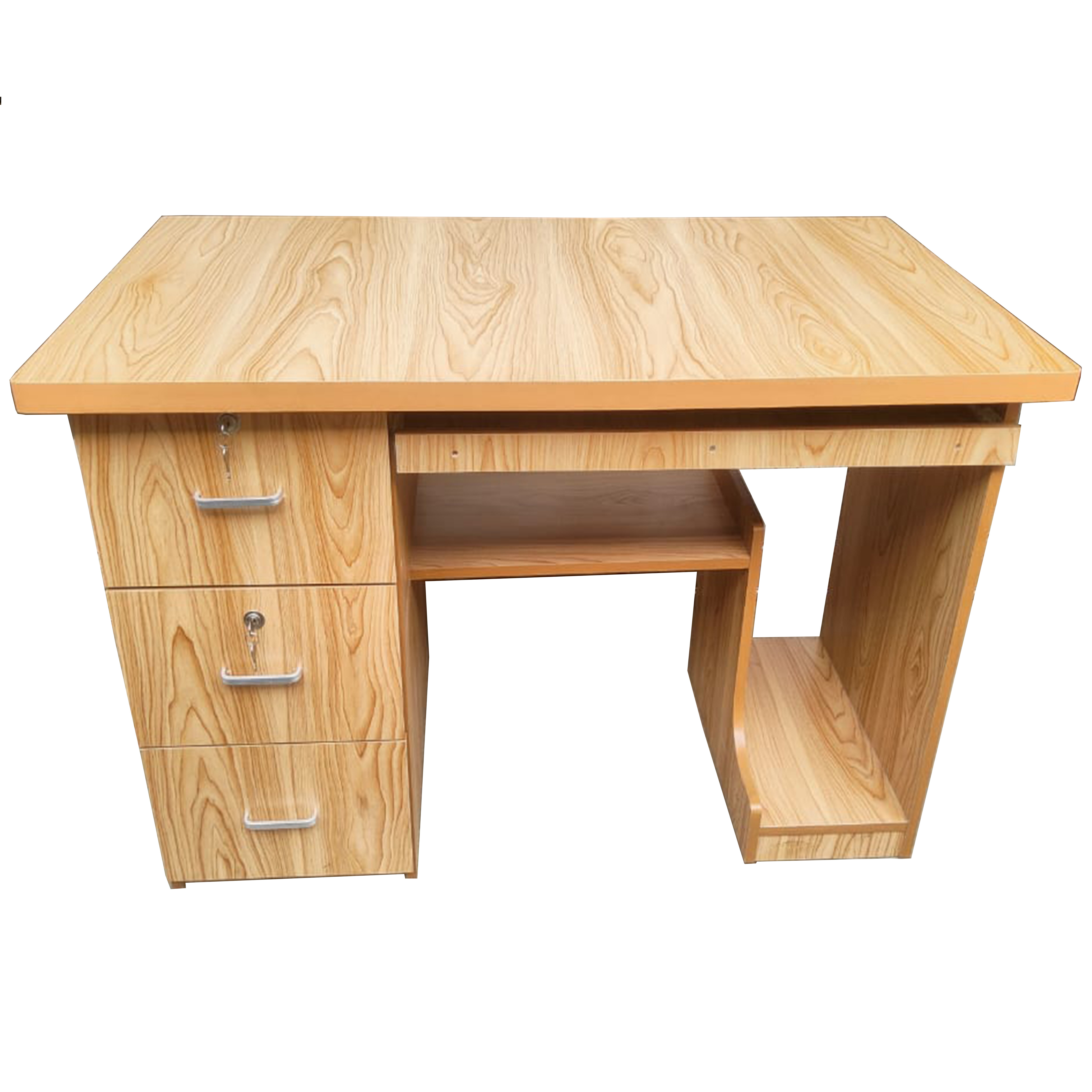 Office Table with Keyboard and CPU File Shelf Workstation Laptop Computer Table Multi Storage Space Computer Table Office Boss Table Office Table, Study Table for Students, Office Table for Office Work, Computer Table for Home Desk. 