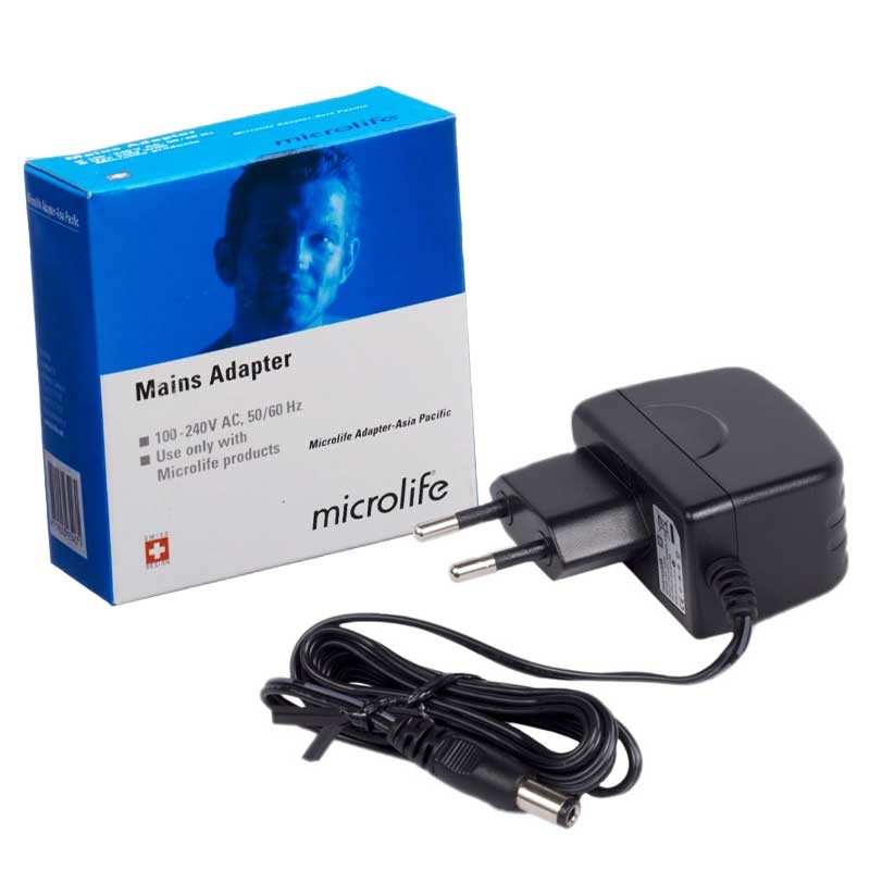 Swiss Microlife AD-1024C AC Adapter for ( A2-Classic | 3AR1-3P | B3 Classic ) Microlife Blood Pressure Monitor | 3 Months Warranty by Tronzz. 
