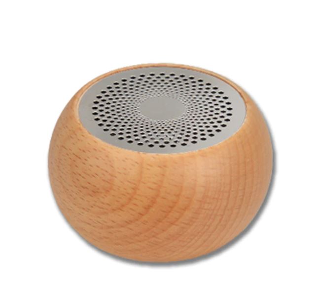 Wooden Wireless Portable Mini Bluetooth Speaker. 