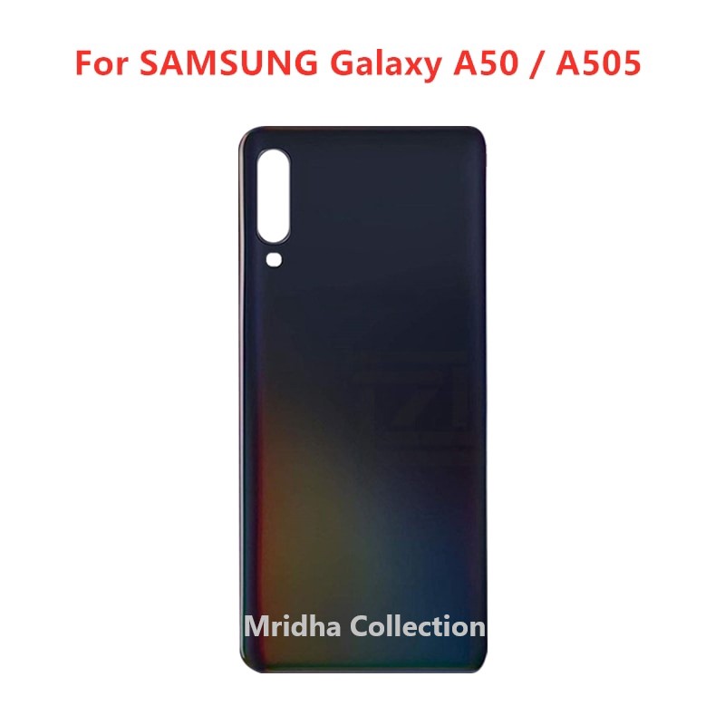 Samsung Galaxy A50 Back Battery Cover Plastic Back Cover Housing Rear Door Case Replacement For SM-A505F, SM-A505FN, SM-A505GN, SM-A505G, SM-A505FM, SM-A505YN, SM-A505W, SM-A505X, SM-A505U, SM-A505GT, SM-A505U1, SM-A505G, SM-A505N, SM-S506DL. 