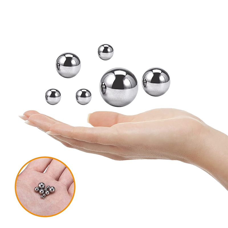 600 Pcs 12 Size Stainless Steel Precision Steel Balls 1-8mm Metric Bicycle Bearing Balls