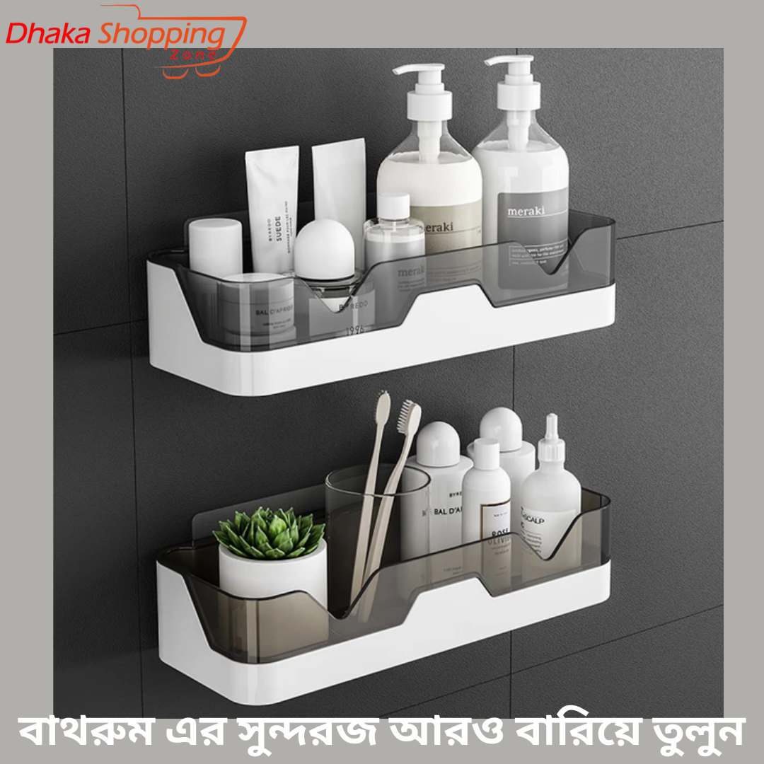 Bathroom Rack Without Punching Wall-mounted Kitchen Bathroom Sink ...