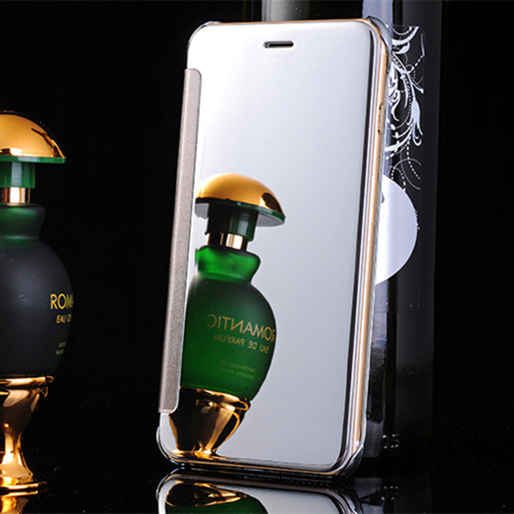 Suitable for Apple iPhone11promax Phone case XS Electroplating Mirror Smart Leather Case Flip Sleep Protective Cover. 