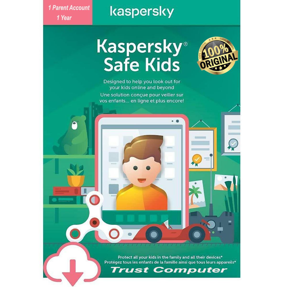 Kaspersky Safe Kids (1 Parent Account 1 Year License)