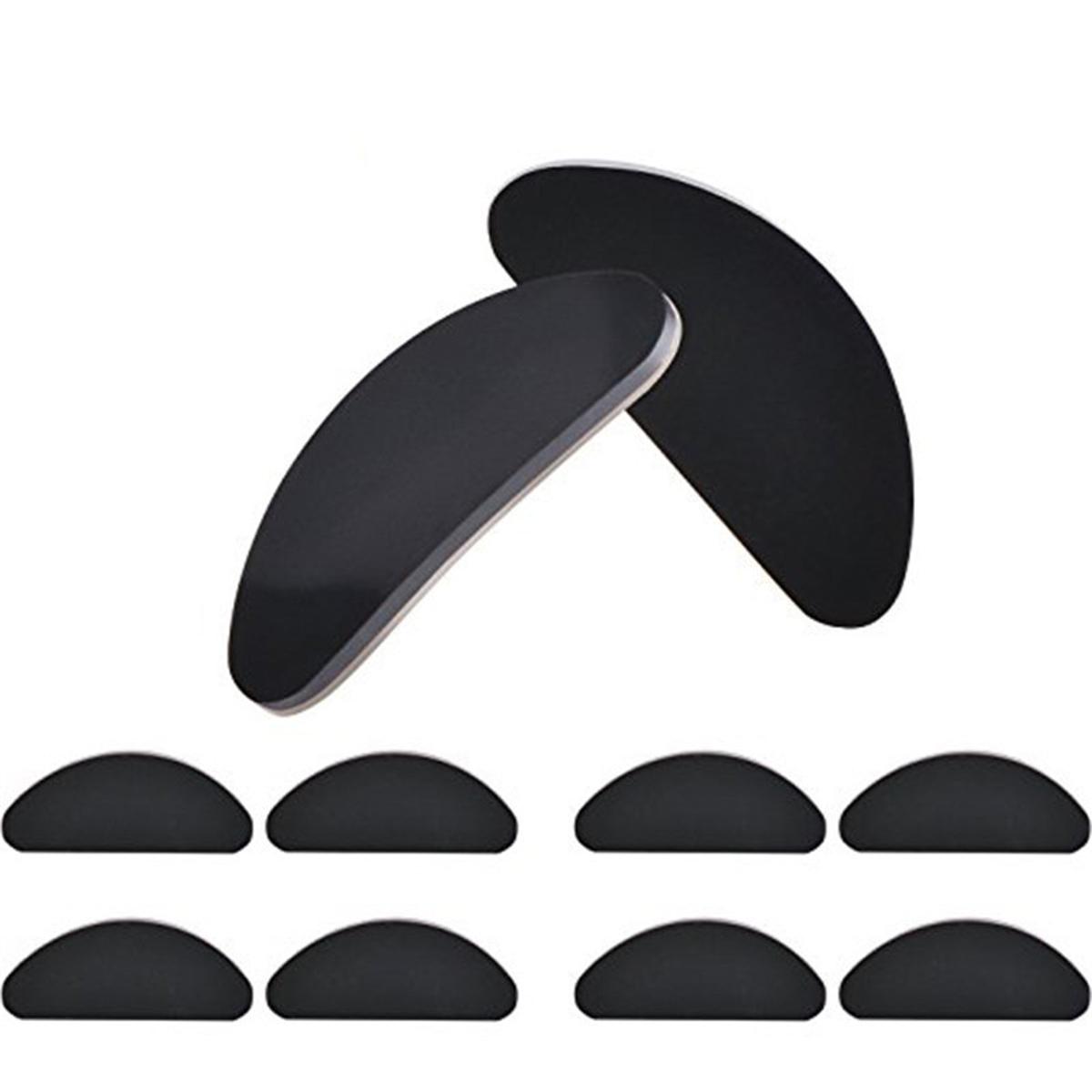 5 Pairs Pack Eyeglass Nose Pads / Anti-Slip Comfort Glasses Retainers / Self Adhesive Soft Silicone Nose Pads