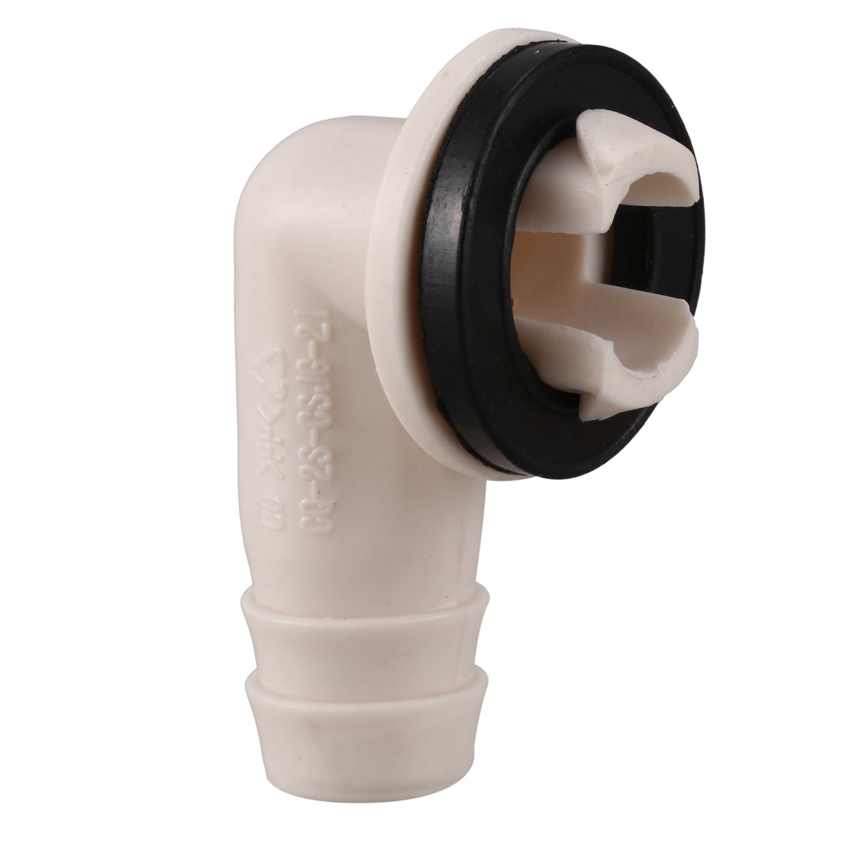 2X Air Conditioner Ac Drain Hose Connector Elbow Fitting for Mini-Split Units and Window Ac Unit 3/5 Inch(15Mm). 