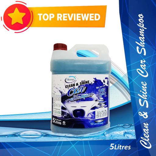Blose Clean & Shine Car Shampoo 5 Liters Bulk Pack