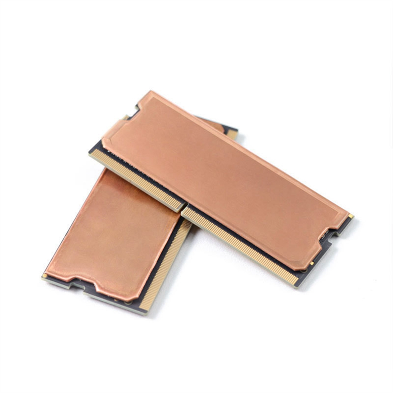 Memory Heatsink Copper Memory Heatsink Laptop Heat Dissipation DDR4/5 Heat Sink Copper Plate. 