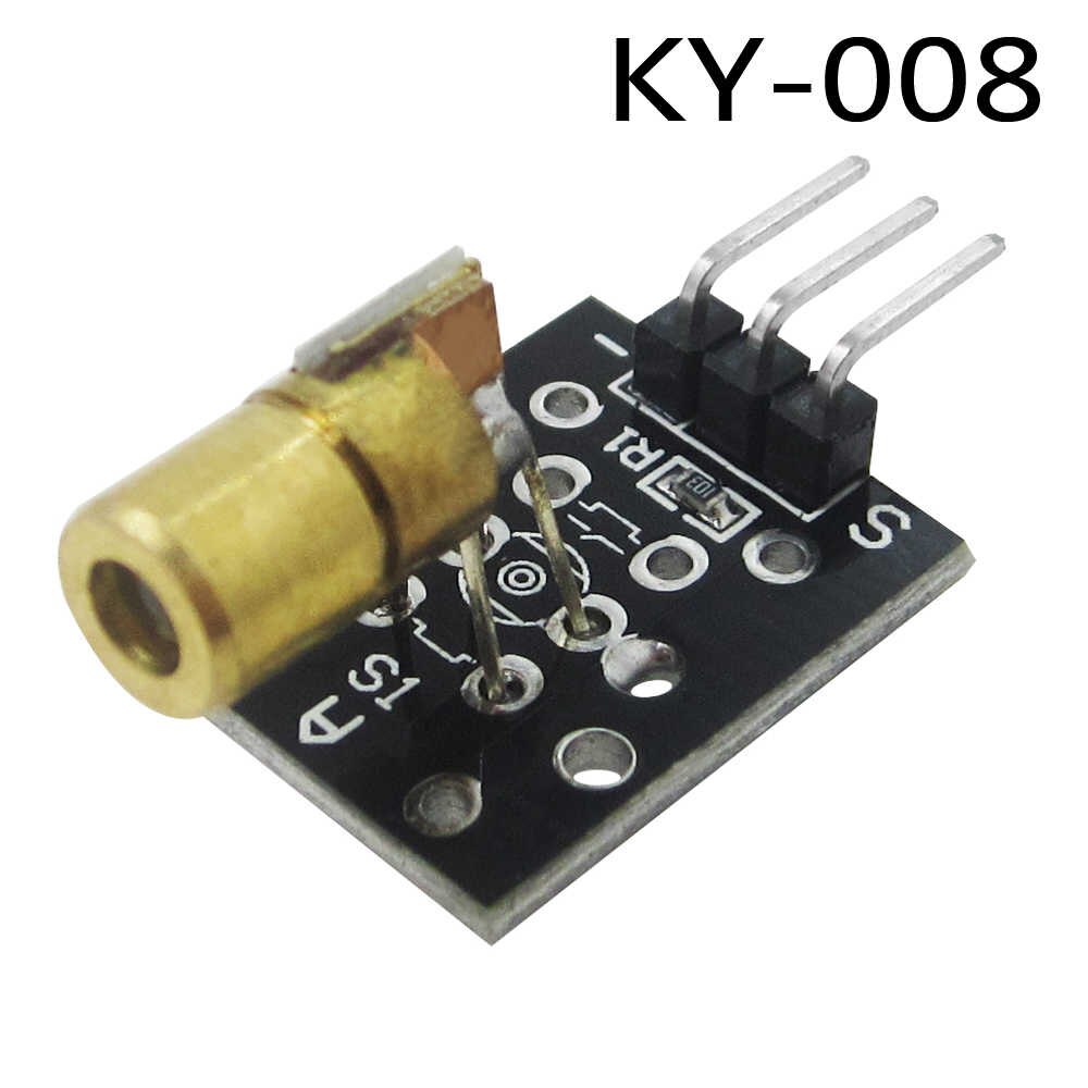 LASER CIRCUIT Board Module DC 5V 5mW 650nm 3 Pin RED Dot Laser Diodes Module Copper Head Adjustable Red Laser Dot Diode Circuit Mini Laser Module. 