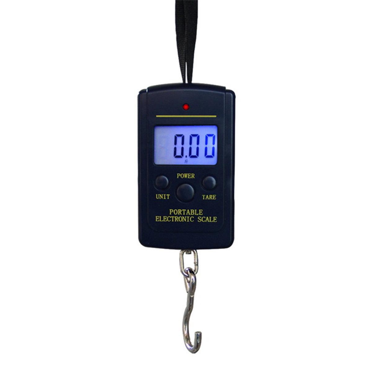 50Kg/10g Digital Fishing Scale With Fish Grip Ruler Waterproof Scales For  Luggage Travel Weighing Steelyard Hanging Scale, Fishing Scale Digital