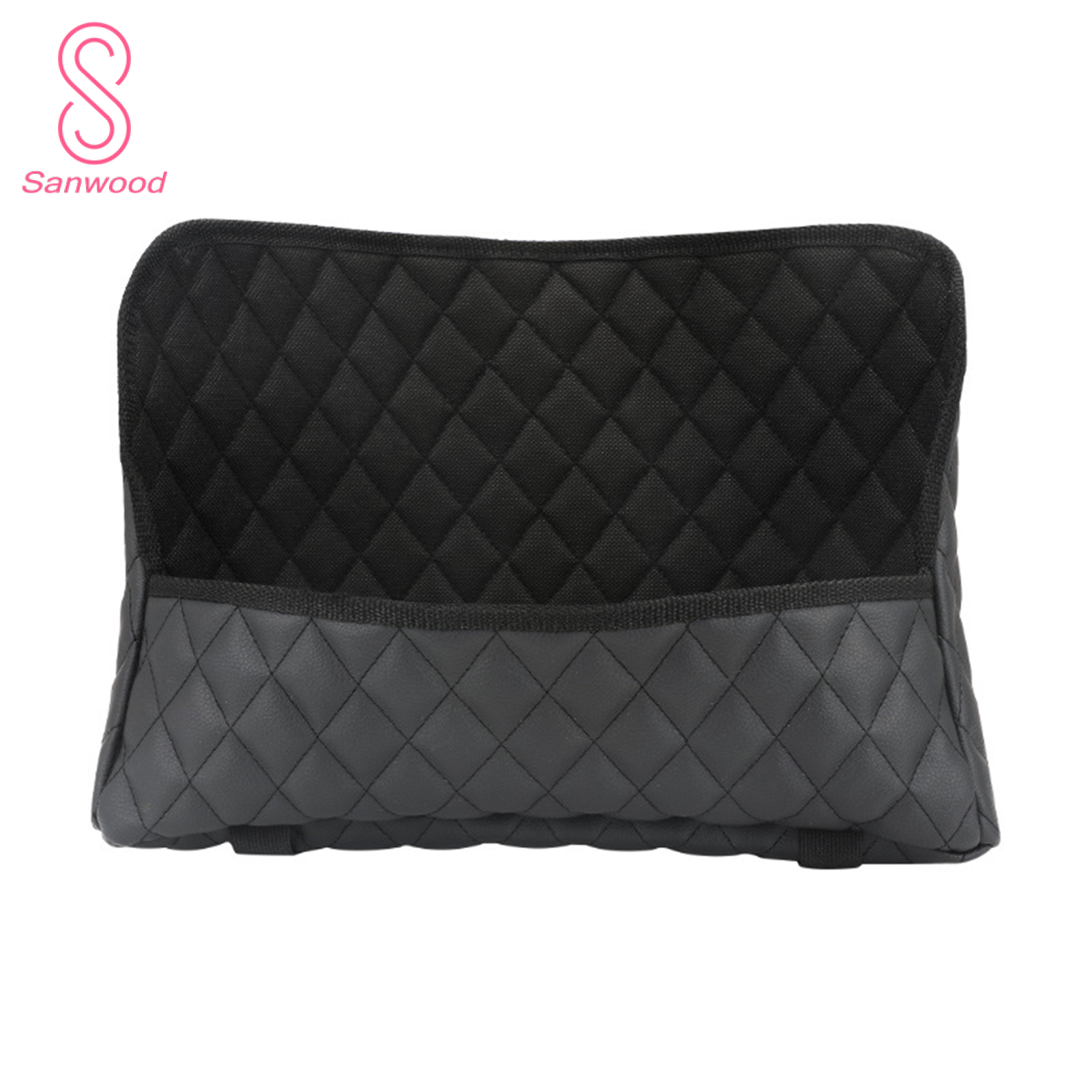 Large Capacity Car Seat Back Middle Organizer Elastic Storage Bag Holder Pouch