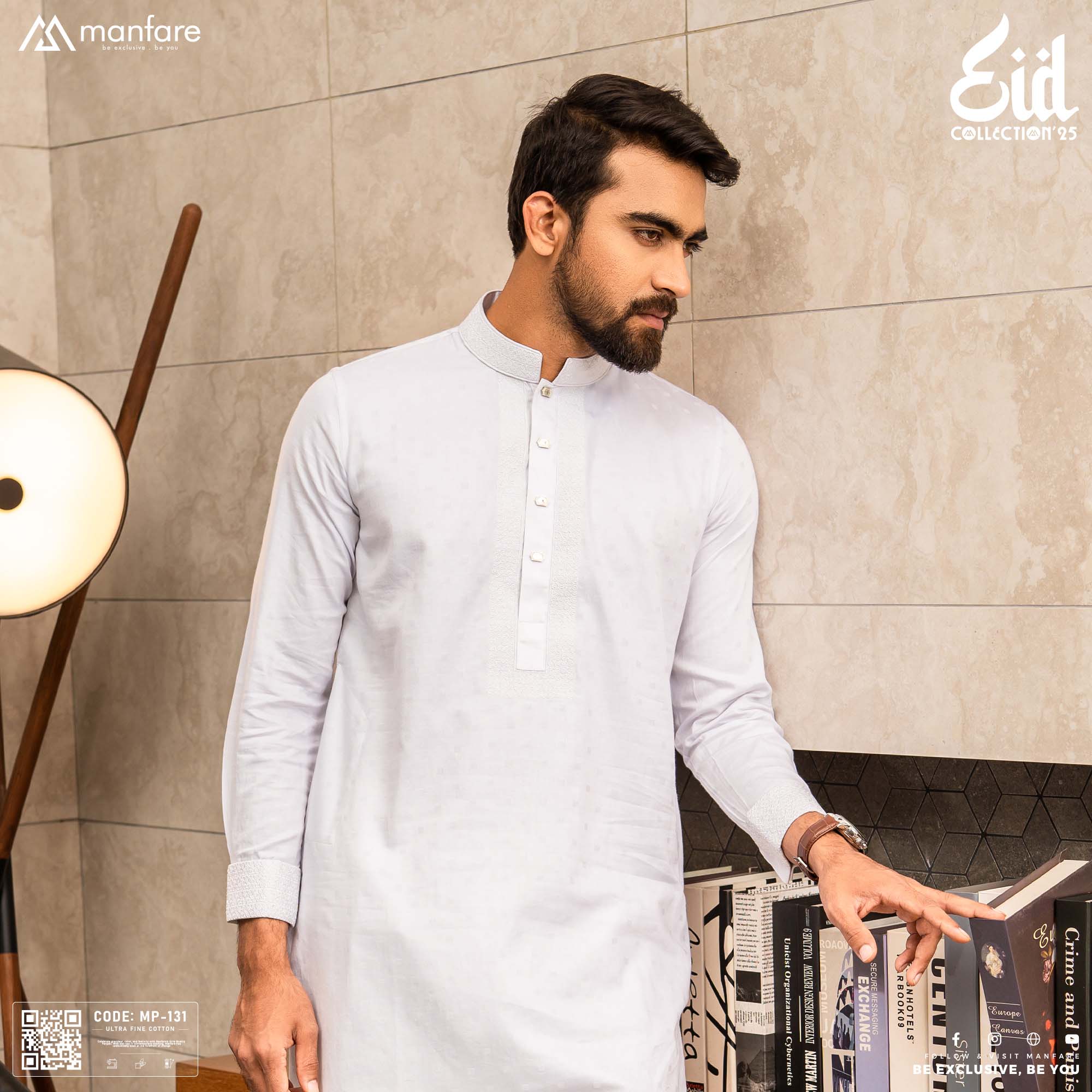 Manfare's ELITE Quality Embroidery Panjabi For Men I MP-131