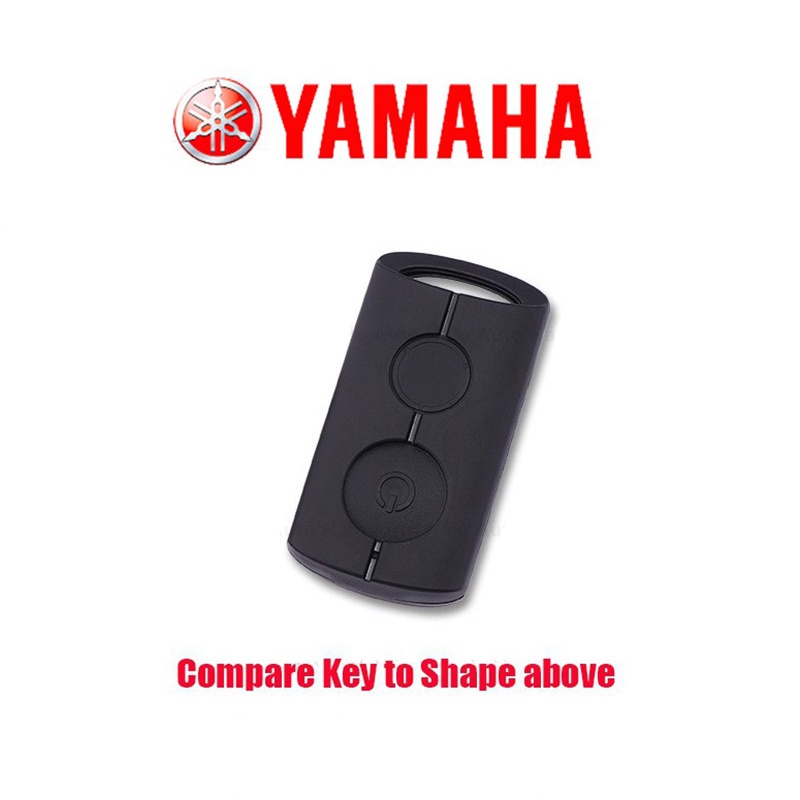 Yamaha Nmax 2020 2021 Aerox S Xmax Sniper 2021 Remote Key leather Case Cover with Keychain. 