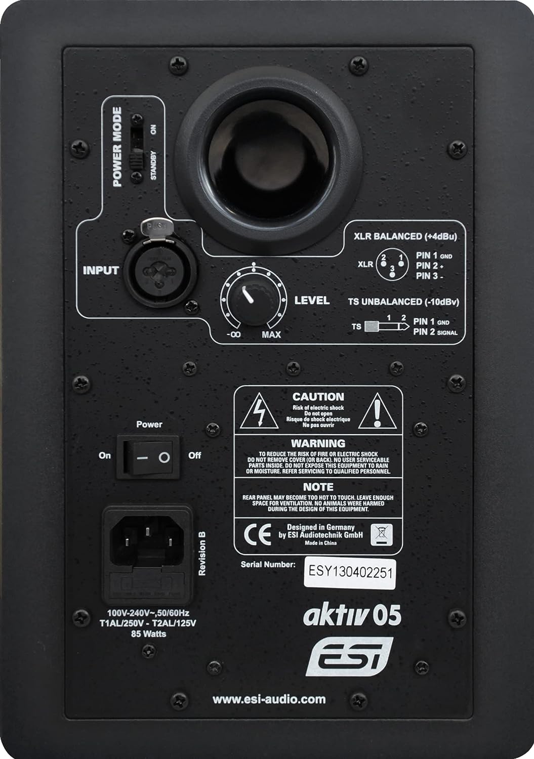 ESI aktiv 05 5" Studio Reference Monitor (Pair). 