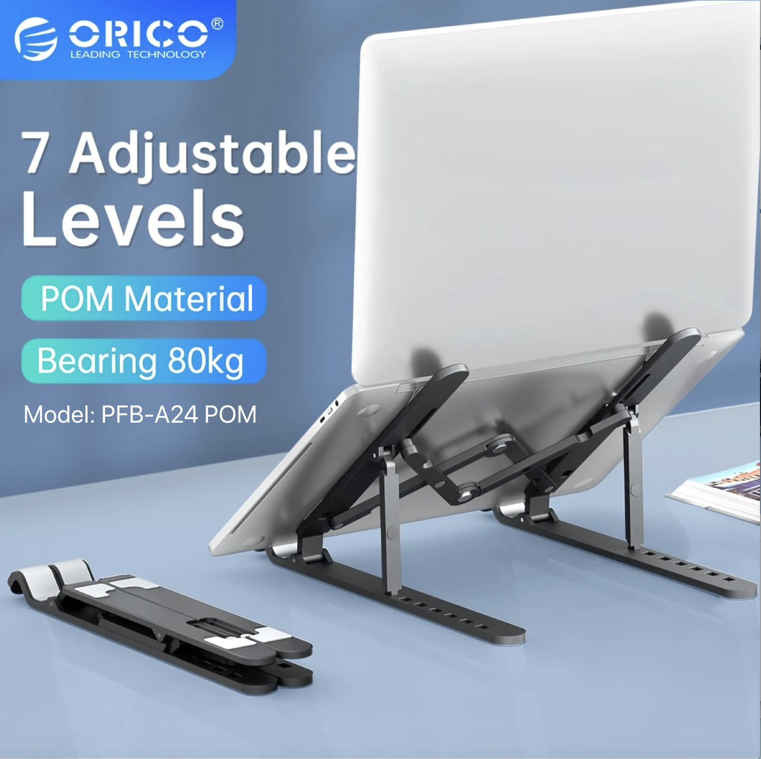 ORICO PFB-A24 POM Laptop Stand, Holder, Riser, Computer Tablet Stand For All Size Laptop
