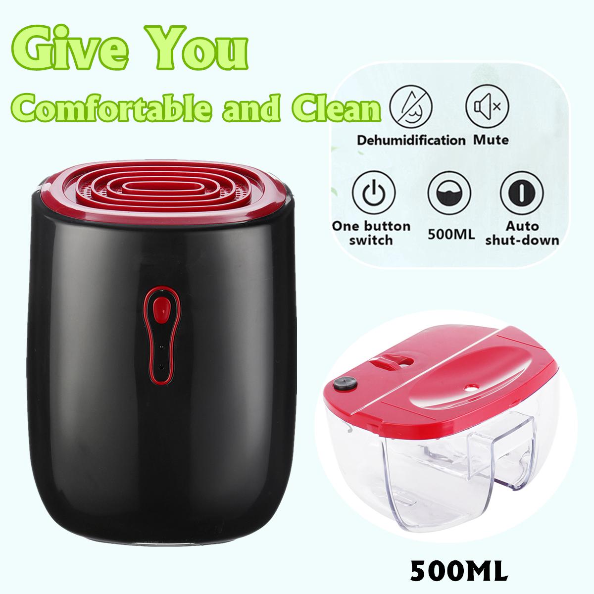 Portable Electric Dehumidifier Dry Air Moisture Remover Appliances 500ML For Home Office -. 
