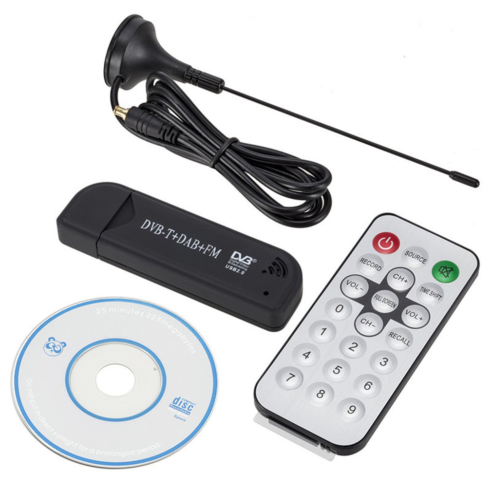 Sdr Receiver Rtl 2832U Dab+Fm Tv Tuner Dvb-T Stick Rtl FC0012 Tv Card Receiver Usb 2.0 Digital Usb Fm+Dab+Dvb-T+Sdr Dongle Stick. 
