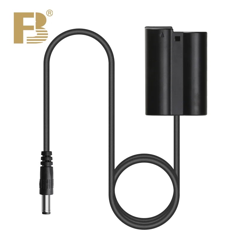 FB EN-EL15 Dummy Battery AC Power Supply Adapter Kit for Nikon D500 D600 D610 D750 D7000 D780 D800 D800E D810 D810A Z5 Z6 Z7 II. 