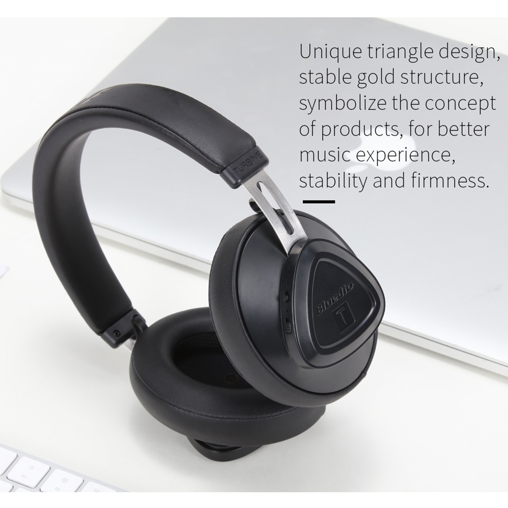 Bluedio TMS Bluetooth Version 5.0 Headset Bluetooth Headset Can Connect Cloud Data to APP. 