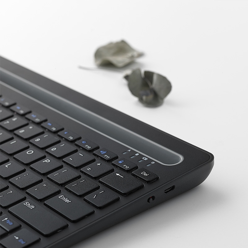 Rapoo XK100 78 Keys Wireless Bluetooth Office Business Keyboard(Black). 