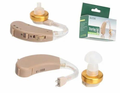 Axon X-168 BTE Amplifier Hearing Aid Device. 