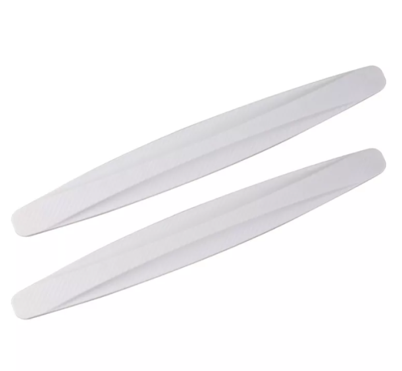 Car Bumper Guard Strip,2Pcs Anti Collision Car Bumper Guard Strip Car Sticker By Edge Guards Trim Molding Protection Strip Scratch Protector Car Crash Bar. 