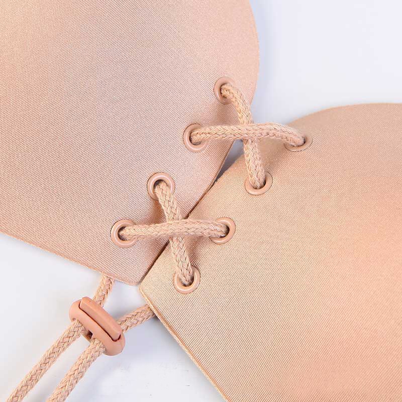 【VisioN Shop】Bras For Women Sticky  paste Up Bralette Self Adhesive  bra Silicone Brassiere Wedding Fly Bras. 